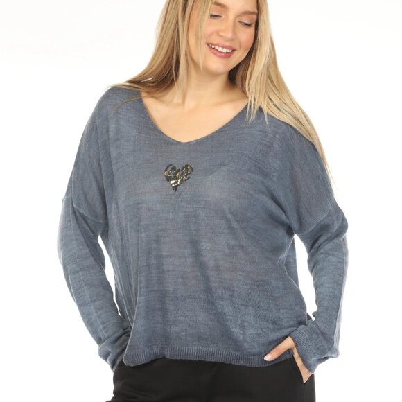 Jeans FX Logo Top With Sleeves - Picture 4 of 5